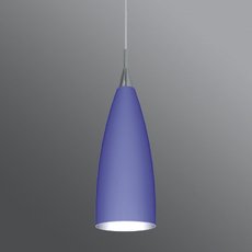 Светильник с стеклянными плафонами синего цвета Citilux CL942012