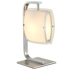 Настольная лампа с арматурой хрома цвета, плафонами белого цвета Citilux CL161811