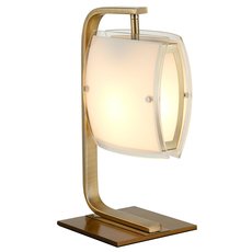Настольная лампа с арматурой бронзы цвета, плафонами белого цвета Citilux CL161813
