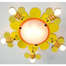Детский светильник с арматурой жёлтого цвета Citilux CL603173
