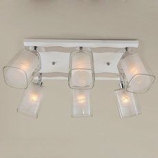 Светильник с арматурой белого цвета, стеклянными плафонами Citilux CL160161