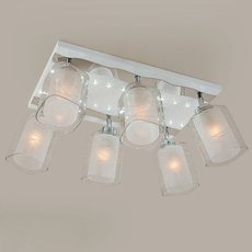 Светильник с арматурой белого цвета, стеклянными плафонами Citilux CL160261
