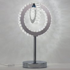 Настольная лампа с арматурой хрома цвета, стеклянными плафонами ELETTO EL330T20.1