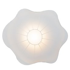 Светильник с арматурой белого цвета, текстильными плафонами АртПром Daisy AP1 10 01s