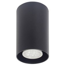 Точечный светильник с арматурой чёрного цвета АртПром Tubo6 P1 12