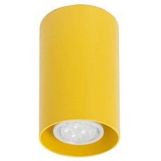 Точечный светильник с плафонами жёлтого цвета АртПром Tubo6 P1 16