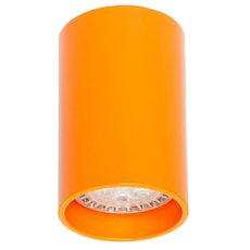 Точечный светильник с плафонами оранжевого цвета АртПром Tubo6 P1 17