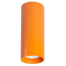 Точечный светильник с арматурой оранжевого цвета АртПром Tubo8 P2 17