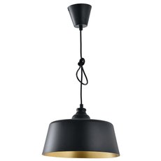 Светильник с арматурой чёрного цвета, металлическими плафонами POWERLIGHT 1-016010