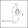 Настольная лампа Lumion(ELEONORA) 4562/1T