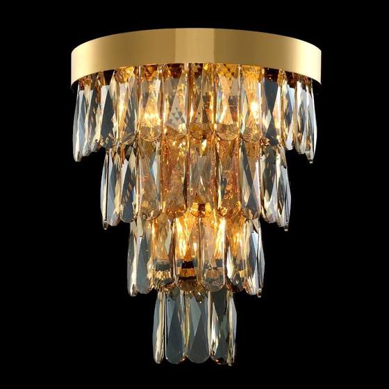 Nastennyy svetilnik crystal lux abigail ap3 gold amber 1