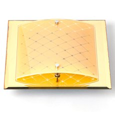 Бра с арматурой золотого цвета, стеклянными плафонами Abrasax MBG6251/1
