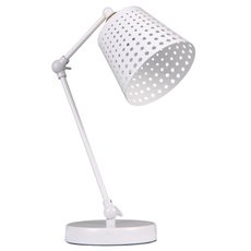 Настольная лампа с арматурой белого цвета, металлическими плафонами Seven Fires 33057.04.10.01