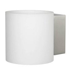 Светильник для ванной комнаты с арматурой никеля цвета, плафонами белого цвета Lucide 04203/04/12