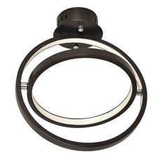 Светильник с металлическими плафонами чёрного цвета Favourite 2119-2U