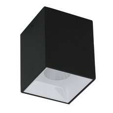 Точечный светильник с арматурой чёрного цвета, металлическими плафонами Favourite 2404-1U