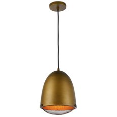 Светильник с металлическими плафонами коричневого цвета Favourite 2087-1P