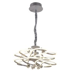 Светильник с арматурой серебряного цвета, пластиковыми плафонами Favourite 2386-14P