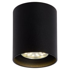 Точечный светильник с арматурой чёрного цвета, металлическими плафонами Lucide 09100/01/30