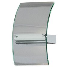 Бра с стеклянными плафонами прозрачного цвета Ideal Lux AUDI-B AP1