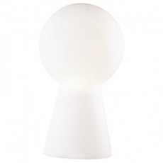 Настольная лампа с арматурой белого цвета, плафонами белого цвета Ideal Lux BIRILLO TL1 BIG BIANCO