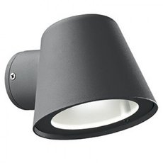 Светильник для уличного освещения с плафонами серого цвета Ideal Lux GAS AP1 ANTRACITE