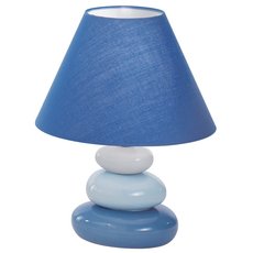 Настольная лампа с арматурой синего цвета Ideal Lux K2 TL1 BLU