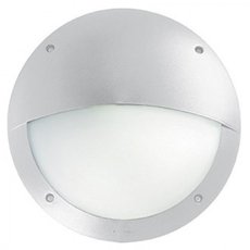 Светильник для уличного освещения с арматурой белого цвета, плафонами белого цвета Ideal Lux LUCIA-2 AP1 BIANCO