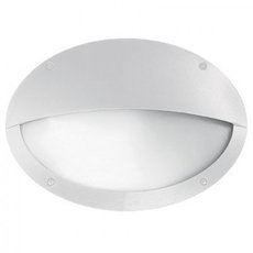 Светильник для уличного освещения с арматурой белого цвета, пластиковыми плафонами Ideal Lux MADDI-2 AP1 BIANCO