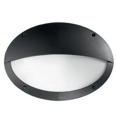 Светильник для уличного освещения с арматурой чёрного цвета Ideal Lux MADDI-2 AP1 NERO