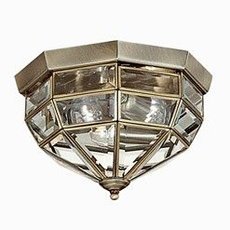 Светильник для уличного освещения с арматурой бронзы цвета Ideal Lux NORMA PL3 BRUNITO
