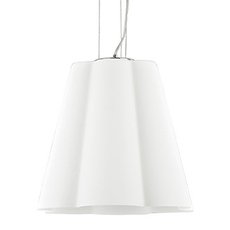 Светильник с арматурой хрома цвета, плафонами белого цвета Ideal Lux SESTO SP1 D35