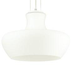 Светильник с арматурой белого цвета, плафонами белого цвета Ideal Lux ALADINO SP1 D45 BIANCO