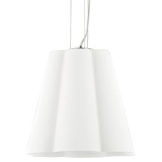 Светильник с арматурой хрома цвета, плафонами белого цвета Ideal Lux SESTO SP1 D25