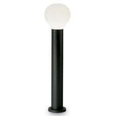 Светильник для уличного освещения с арматурой чёрного цвета, пластиковыми плафонами Ideal Lux CLIO PT1 H60 NERO