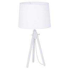 Настольная лампа с арматурой белого цвета, плафонами белого цвета Ideal Lux YORK TL1 BIANCO