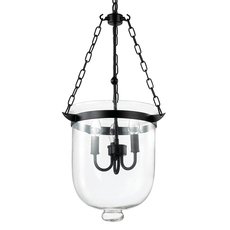 Светильник с арматурой чёрного цвета, плафонами прозрачного цвета Ideal Lux ENTRY SP3 BIG