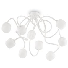 Светильник с плафонами белого цвета Ideal Lux OCTOPUS PL9 BIANCO