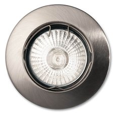 Точечный светильник с арматурой никеля цвета, металлическими плафонами Ideal Lux JAZZ NICKEL