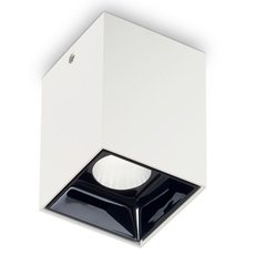 Точечный светильник с арматурой белого цвета Ideal Lux NITRO 10W SQUARE BIANCO