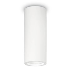 Точечный светильник с гипсовыми плафонами белого цвета Ideal Lux TOWER PL1 ROUND