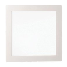 Точечный светильник с арматурой белого цвета, плафонами белого цвета Ideal Lux GROOVE 30W SQUARE 3000K