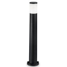 Светильник для уличного освещения с арматурой чёрного цвета, пластиковыми плафонами Ideal Lux AMELIA PT1 NERO