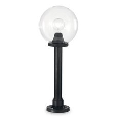 Светильник для уличного освещения с плафонами прозрачного цвета Ideal Lux CLASSIC GLOBE PT1 SMALL TRASPARENTE