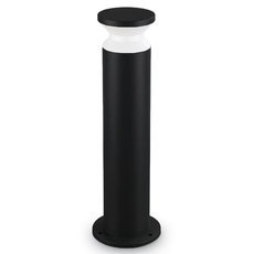 Светильник для уличного освещения с арматурой чёрного цвета, пластиковыми плафонами Ideal Lux TORRE PT1 BIG NERO