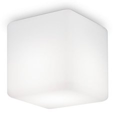 Светильник для уличного освещения с арматурой белого цвета, плафонами белого цвета Ideal Lux LUNA PL1 MEDIUM