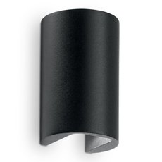 Светильник для уличного освещения с арматурой чёрного цвета, плафонами чёрного цвета Ideal Lux APOLLO AP NERO