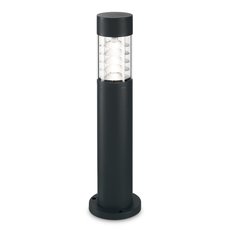 Светильник для уличного освещения с арматурой чёрного цвета, пластиковыми плафонами Ideal Lux DEMA PT1 H40 NERO