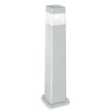 Светильник для уличного освещения с арматурой серого цвета, пластиковыми плафонами Ideal Lux ELISA PT1 GRIGIO