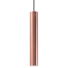 Светильник с арматурой меди цвета, металлическими плафонами Ideal Lux LOOK SP1 D06 RAME